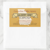 グルジア州ローカルハニージャー長方形シール 長方形シール (バッグ)