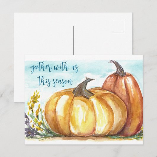 グルジア招待状 ポストカード (正面/裏面)