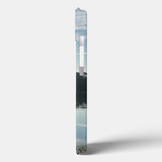 グルジア湖畔のサンライズIPhoneケース Case-Mate iPhoneケース (裏面 / 左)