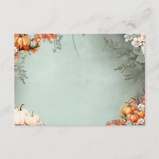 グルジア空白のレシピカード エンクロージャーカード (正面)