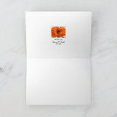 グルジア素晴らしオキーフェレッドポピー空白の カード (内部)