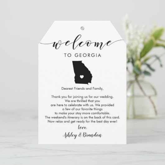 グルジア結婚の歓迎ラベルの旅程 (スタンド正面)