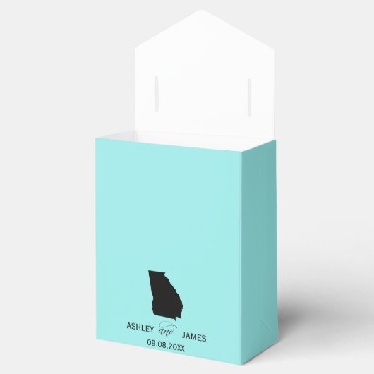 グルジア結婚ビーフボックス州マップへようこそ フェイバーボックス (オープン)