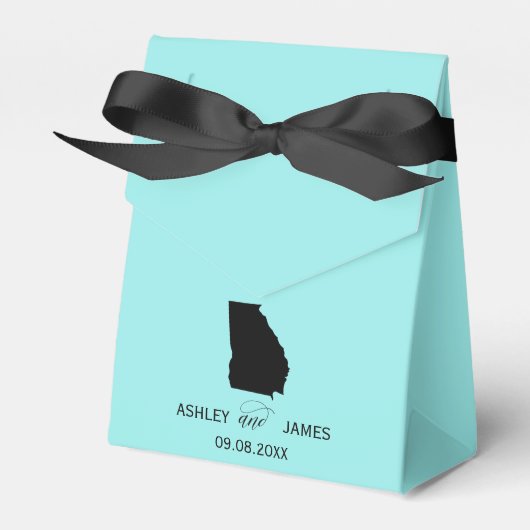 グルジア結婚ビーフボックス州マップへようこそ フェイバーボックス (正面サイド)