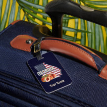 グルジア統一された州レトロ州マップヴィンテージUSA