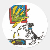 グルジア絵画ス ラウンドシール (正面)