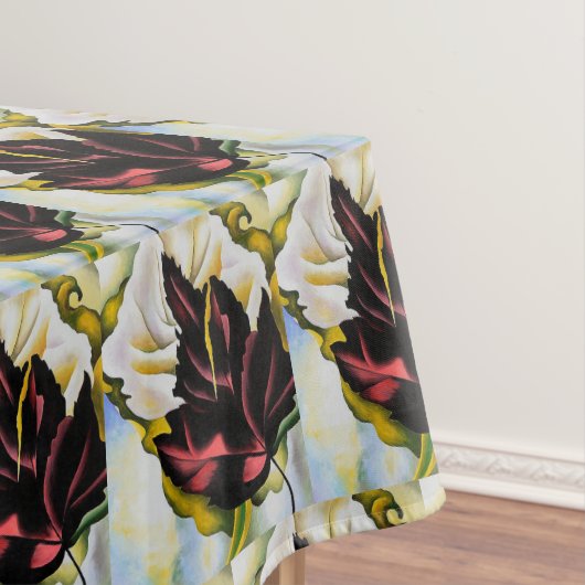 グルジア葉オキーフェの静物柄 テーブルクロス (インサイチュ)