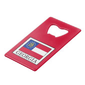 グルジア クレジットカード栓抜き (正面アングル)