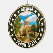 グルジア セラミックオーナメント (左)