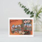 グルジア(チェロキーバラ) – 大文字場面 ポストカード (スタンド正面)