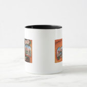 グルジア(チェロキーバラ) – 大文字場面 マグカップ (中央)