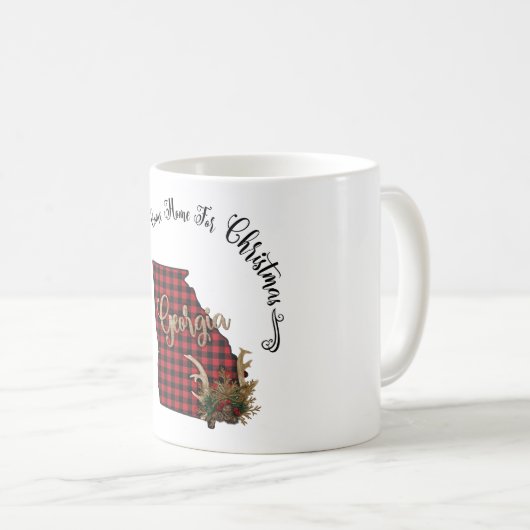 グルジア・プレイド来・オールホーム コーヒーマグカップ (正面右)