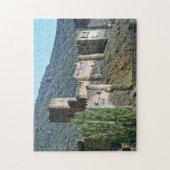 グルジア・ヘルツヴィシ城砦 ジグソーパズル (縦)