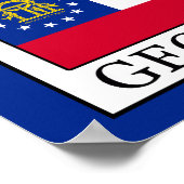 グルジア ポスター (角)