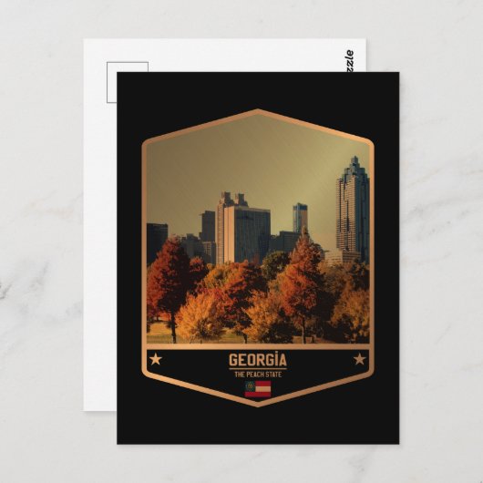 グルジア ポストカード (正面/裏面)