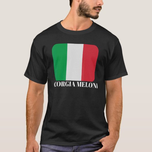 グルジア・メロイタリアンニ国旗 Tシャツ (正面)
