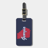 グルジア ラゲッジタグ (正面縦)