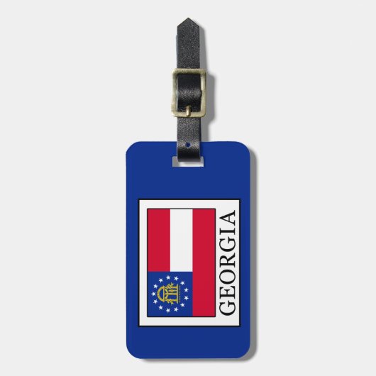 グルジア ラゲッジタグ (正面縦)