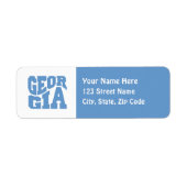 グルジア ラベル (正面)