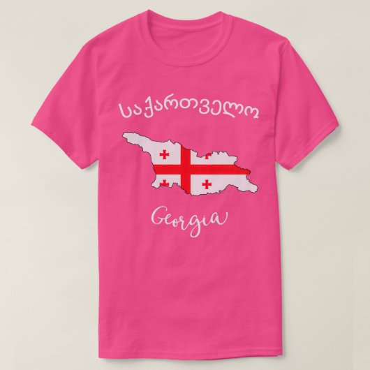 グルジア Tシャツ (デザイン正面)