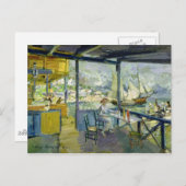 グルスのカフェ, 1914 ポストカード (正面/裏面)