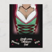 グルスボムオクトーバーフェスト ポストカード (正面)