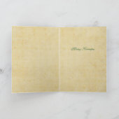 グルスヴォムクランプスユール(キリスト降誕祭)カード シーズンカード (内部)