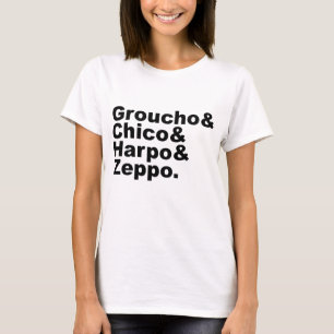 グルチョ&チコ&ハルポ&ゼッポ Tシャツ