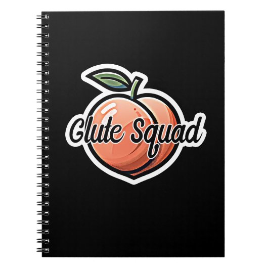 グルテスクワッドピーチフィットネストレーニング ノートブック (正面)