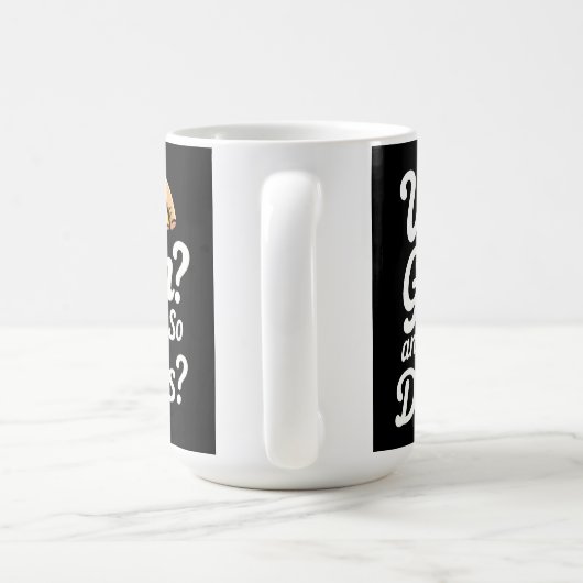 グルテンって何? コーヒーマグカップ (ハンドル)