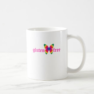 グルテンなしの蝶(数々のな)マグ コーヒーマグカップ