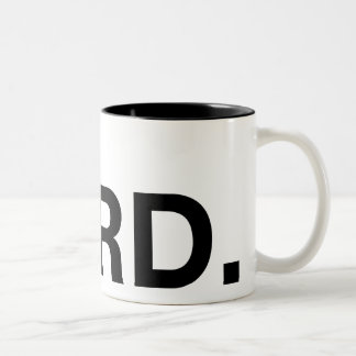 グルテンの自由なおたくのマグ ツートーンマグカップ