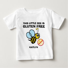 グルテンの自由なのまわりにのCeliac注意深いワイシャツ ベビーTシャツ