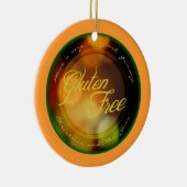 グルテンの自由なオーナメント-金木のための… セラミックオーナメント (右)