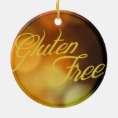 グルテンの自由なオーナメント-金木のための… セラミックオーナメント (裏面)