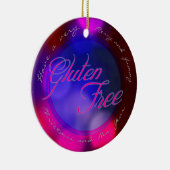 グルテンの自由なオーナメント- Shexyの木のための… セラミックオーナメント (右)