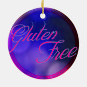 グルテンの自由なオーナメント- Shexyの木のための… セラミックオーナメント (裏面)