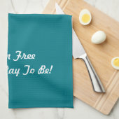 グルテンの自由な台所タオル キッチンタオル (四つ折り)