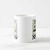 グルテンの自由な台所緑 コーヒーマグカップ (中央)