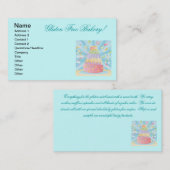 グルテンの自由な焼いた食品の名刺 名刺 (正面/裏面)