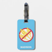 グルテンの自由な《昆虫》マルハナバチの大きい薬のバッグのラベル ラゲッジタグ (裏面縦)