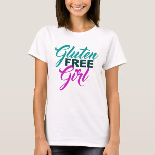 グルテンは女の子を放します Tシャツ