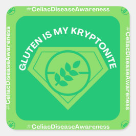 グルテンは私のクリプトナイト スクエアシール