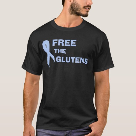 グルテンを解放せよ！ Tシャツ (正面)