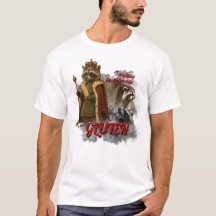 グルテンを許さないぞ グルテン耐性なしTシャツ 冗談