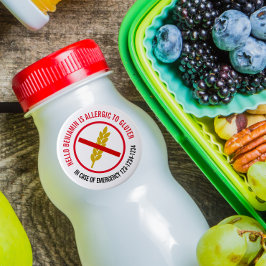 グルテンアレルギー ラウンドシール