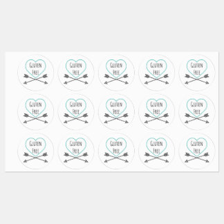 グルテンフリーのシール ラベル