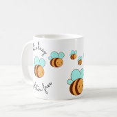 グルテンフリーの忙しい蜂 コーヒーマグカップ (正面左)