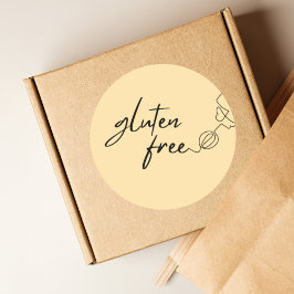 グルテンフリーの焼き物 ラウンドシール