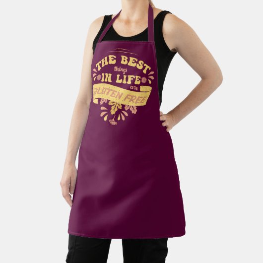 グルテンフリーシェフ料理セリアックコエリアック エプロン (インサイチュ)